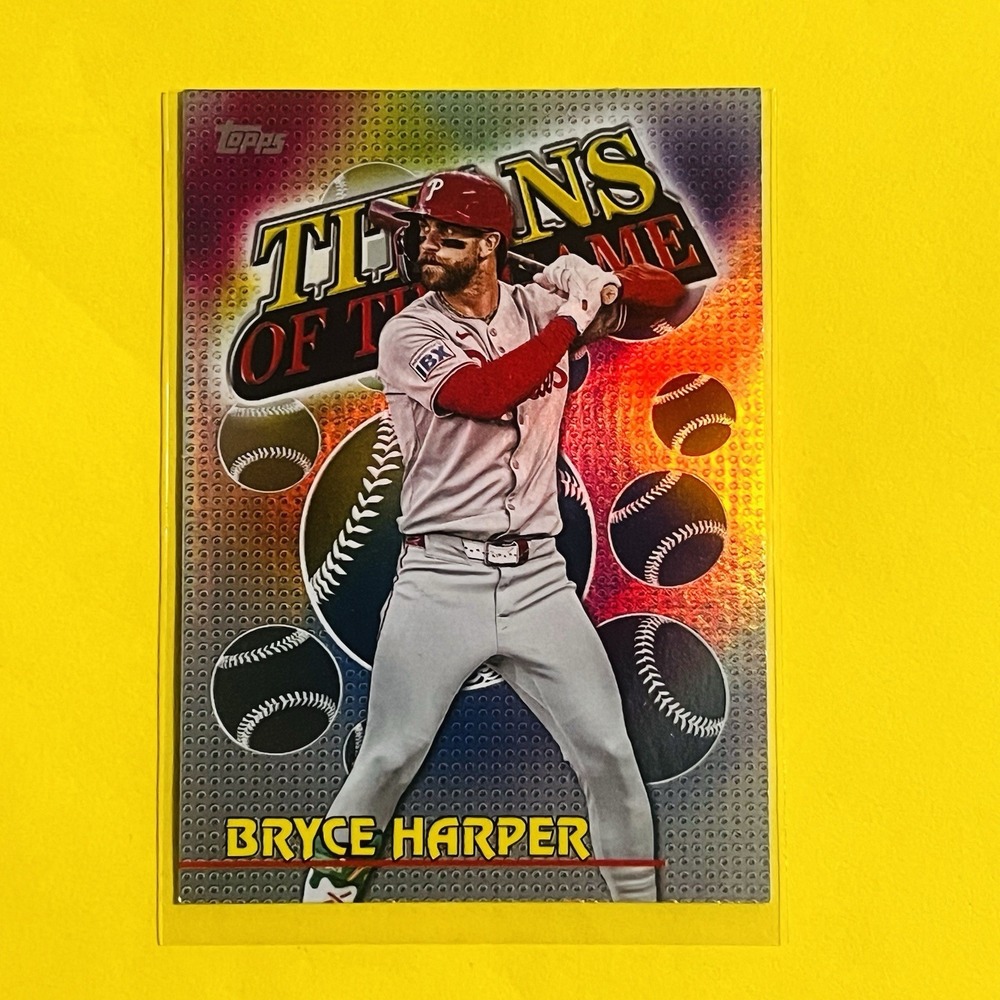 2026 Topps Series 1 Bryce Harper Titans of the Game TOG-18 Phillies Insert